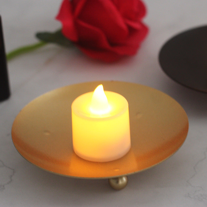 Introducing the EROS SENSE Candle Base – a sleek fusion of iron craftsmanship in chic black and gold. Elevate your decor with this durable, modern piece that effortlessly enhances any room. Create an ambiance of sophistication and warmth. Buy the EROS SENSE Candle Base now for a touch of timeless elegance in your home.