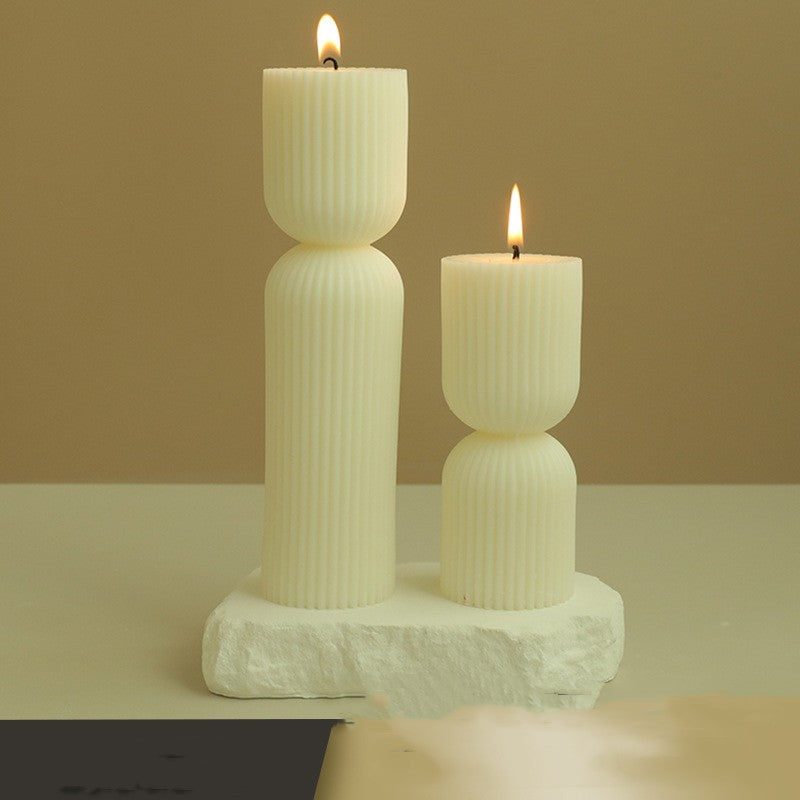 Whether you seek solace after a long day or desire to create a warm and inviting atmosphere for cherished moments, the Ionic Column candle from EROS SENSE promises to be your faithful companion. Let the gentle glow and enchanting aroma of our candles envelop you in a cocoon of serenity and bliss.